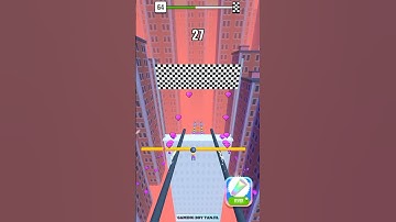 Roof Rails - All Levels Gameplay Android,ios (Level 64) #gamingboytanjil #gaming #puzzle #mergegame