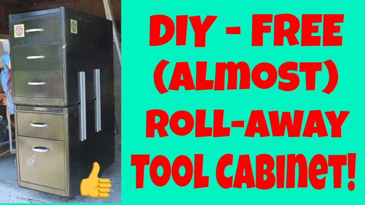 Diy Free Almost Roll Away Tool Cabinet Paul Bennett S