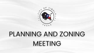 City of Cibolo Planning & Zoning Commission - March 11, 2026