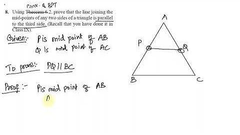 Triangles Exercise 6.2 Q 8 in Tamil | Class 10 Maths in Tamil | CBSE NCERT Mathematics in Tamil