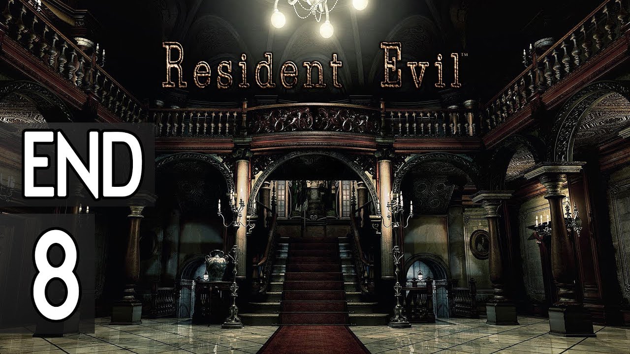 Resident Evil HD Remaster - ENDING Part 8 Chris Walkthrough Gameplay No Commentary