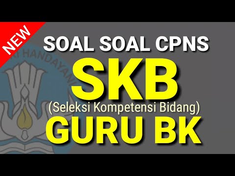 Prediksi Soal  SKB Guru BK Bimbingan Konseling Latihan  