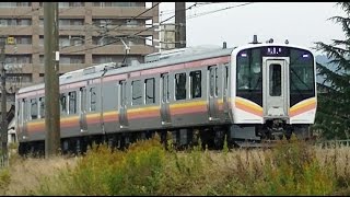 12月6日デビュー決定!E129系100番台A3編成、信越本線を試運転