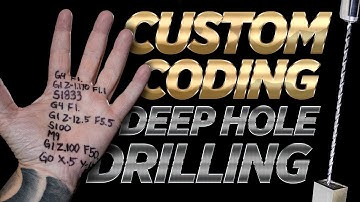 G & M Code | Secret Technique for Deep Hole Drilling | CNC Machining | Vlog #109