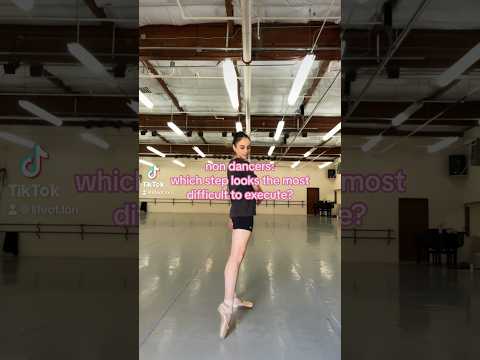 Which Step Is Most Difficult BallerinaBalletPointeshoesBallettermsBalletvocab