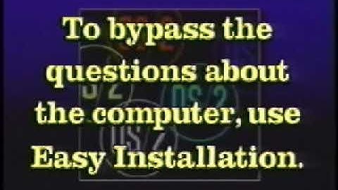 [제로하나 컴퓨터박물관] Getting Started with OS2 Warp chapter 1-1 동영상입니다.