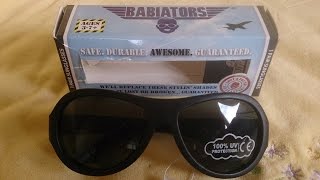 Детские солнцезащитные очки  Babiators ОБЗОР -  Sunglasses for babies Babiators Review - Видео от Anna Trushkovska