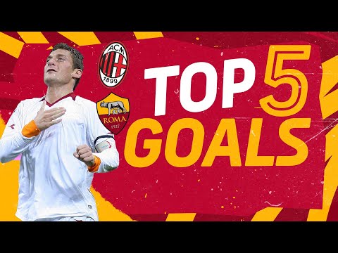 TOP 5 GOALS | MILAN - ROMA