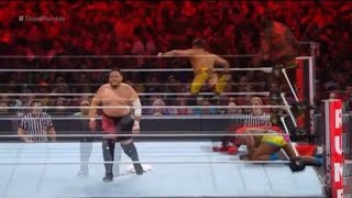 Samoa Joe Walks Away at The Royal Rumble 2019