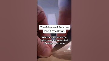 Part 1 | Do you know the #science of #popcorn ? Setup an #experiment to explore #stemwithmrn #shorts