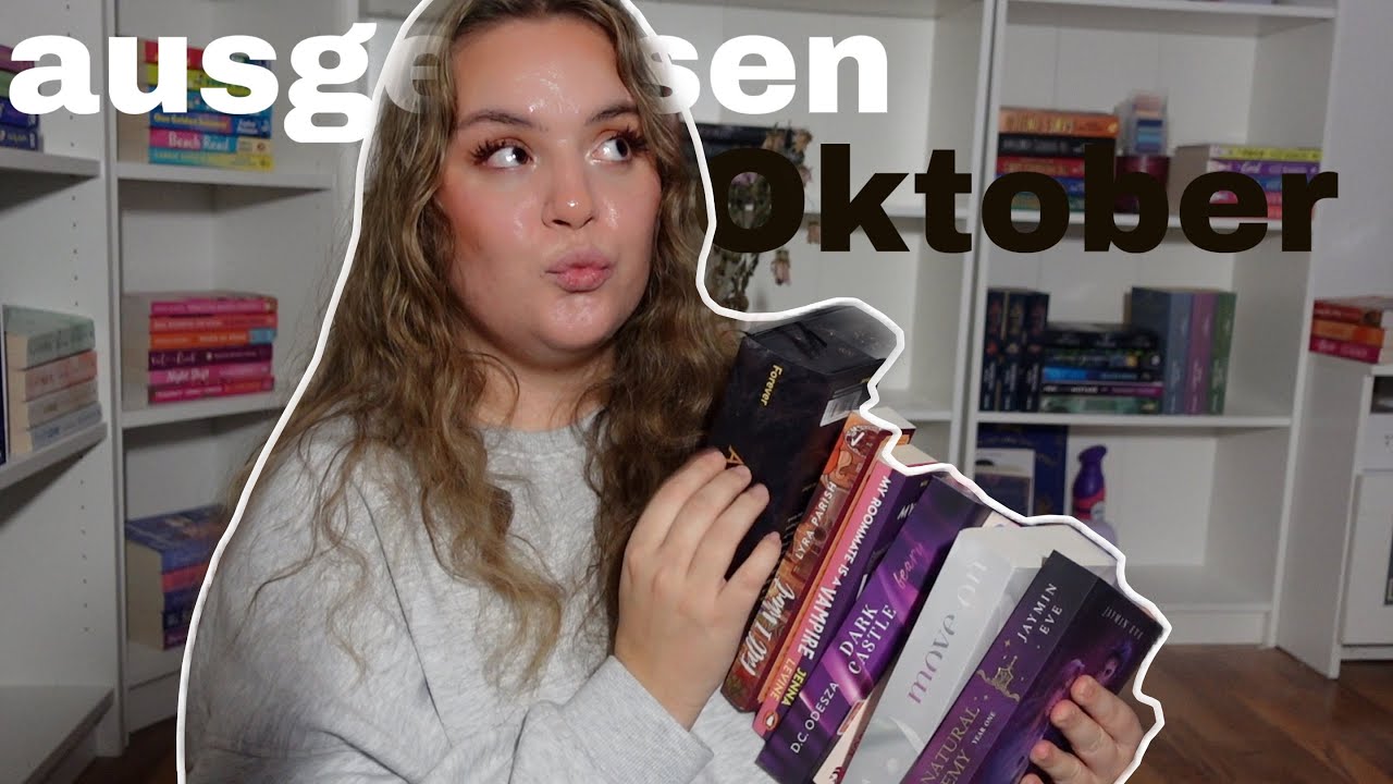 Diese Bücher habe ich im OKTOBER beendet 📖✅