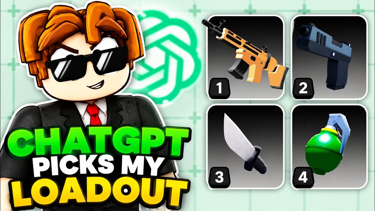 Roblox RIVALS But AI Picks My Loadout!
