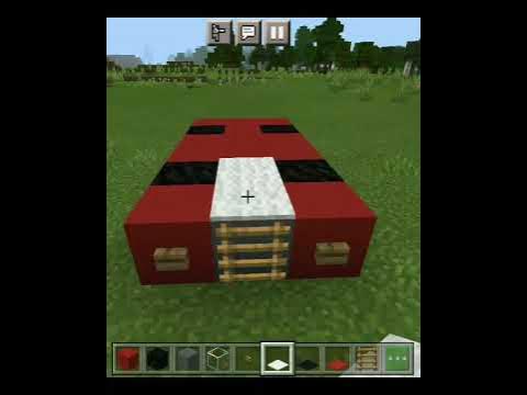 Minecraft build new car #shorts#viral#minecraft 