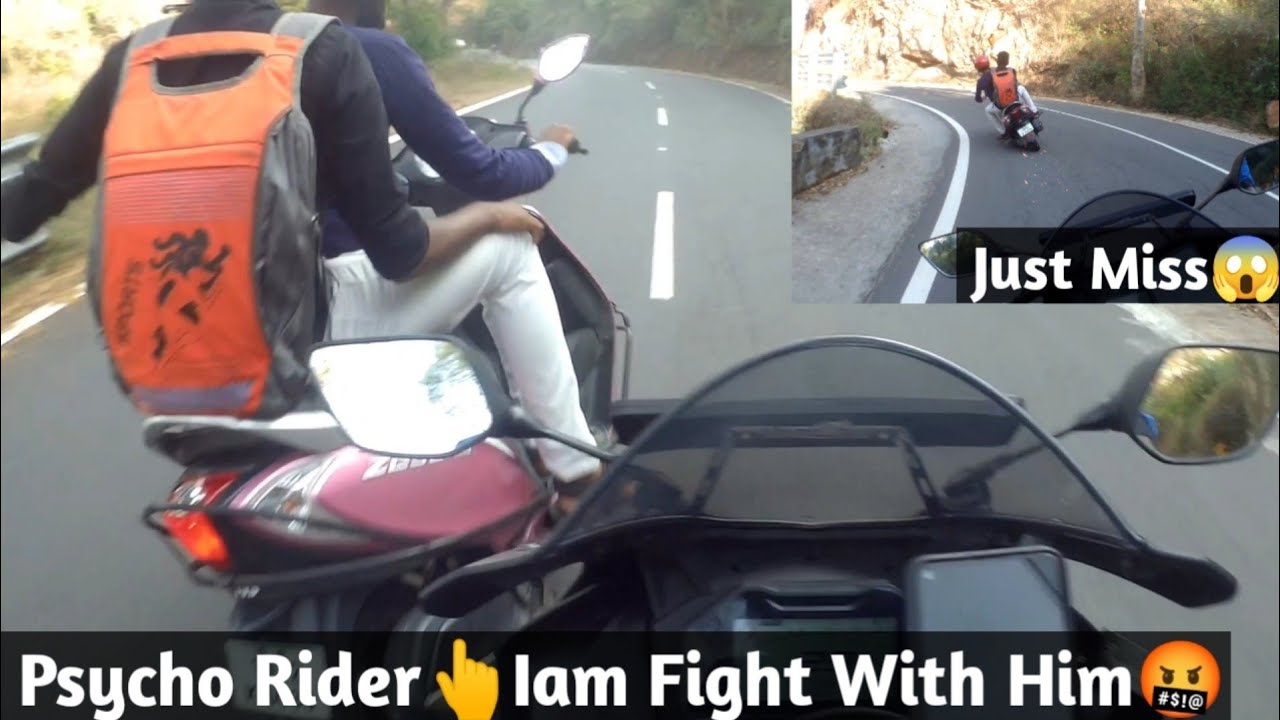 Psycho Rider They Meet AccidentπJust Missπ±Cornering Gone Wrong Psycho Riderβ οΈ Iam ...