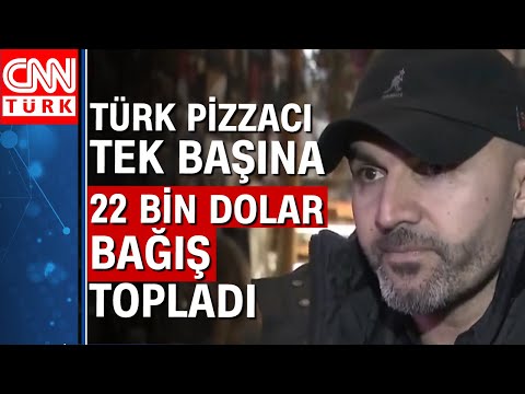 ABD'nin konuştuğu pizzacı! New York'taki Türk pizzacı anavatanını unutmadı