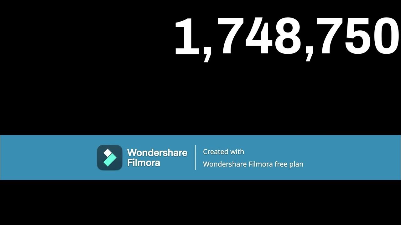 Numbers 0 to 1,000,000,000 with Windows sounds YouTube