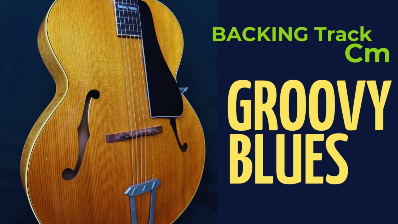C minor Vintage Groovy Blues BACKING TRACK JAM - 84 bpm