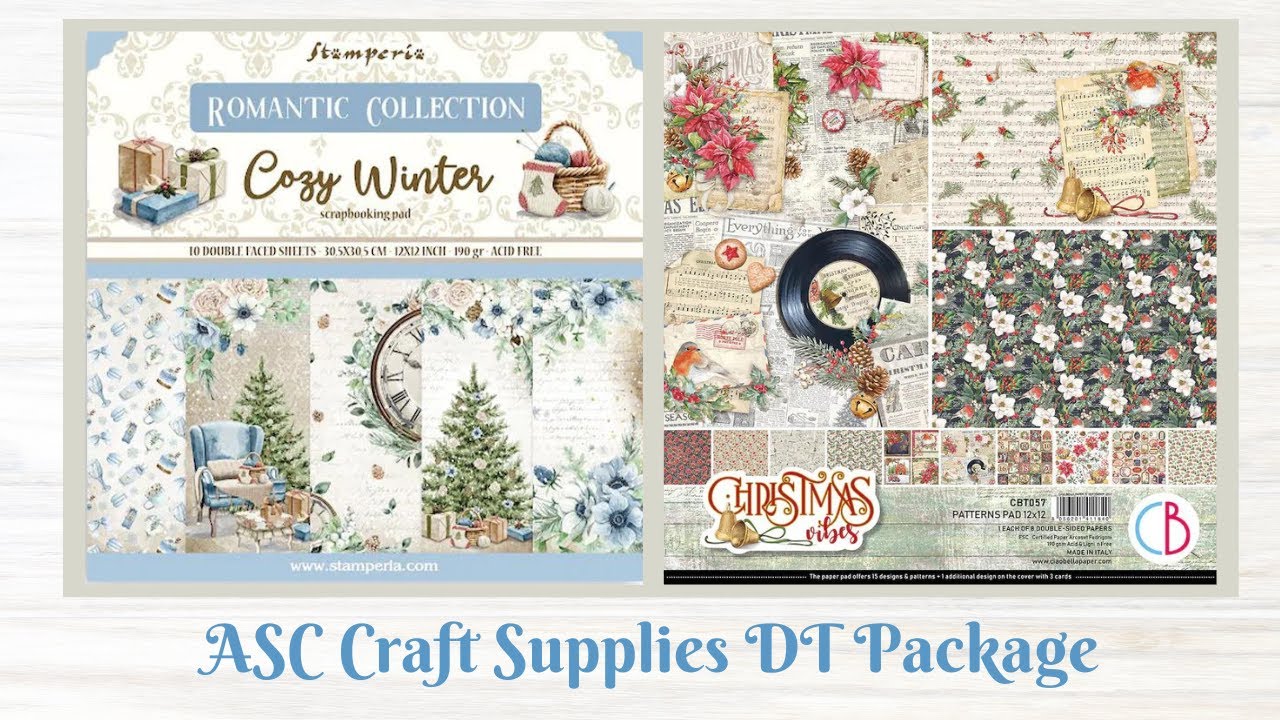 ASC Craft Supplies DT Package YouTube
