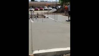 Fridley Chiropractic Floor Being Poured.