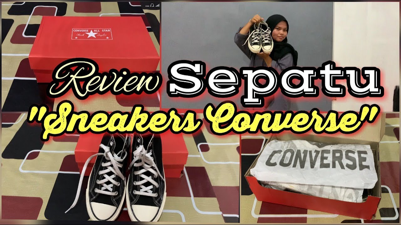 Review "Sepatu" Sneakers Converse - YouTube