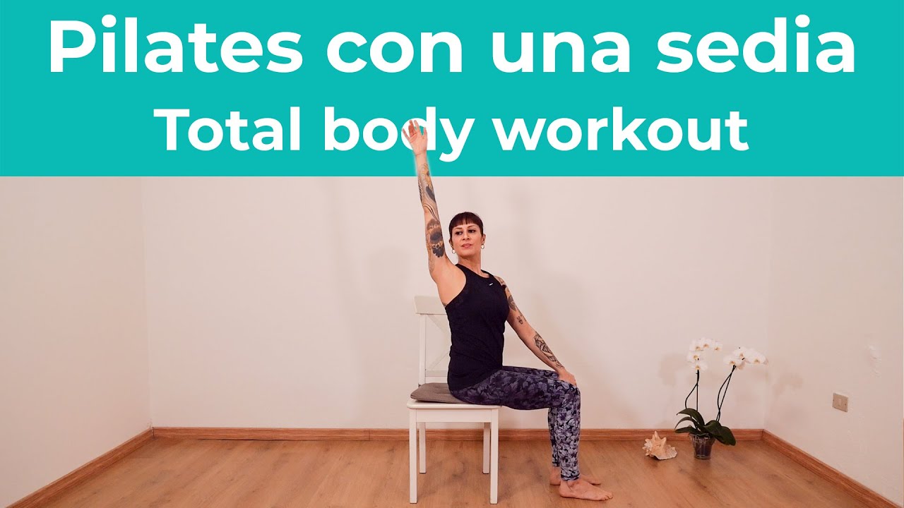 Pilates a casa - Pilates con una sedia | Total body workout | 35 minuti