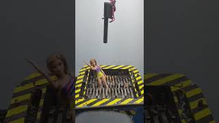 Shredding Barbie Doll