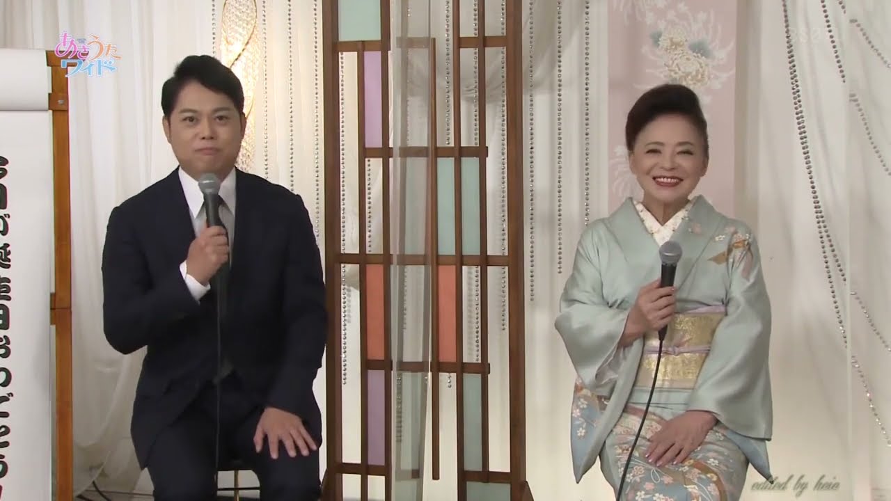 BKMBDZ352　あさうたワイドトーク62（原田波人「偽りのくちびる」、大滝ひかる「あの日の花吹雪」入り）　三山ひろし・原田波人・大滝ひかる・松前ひろ子　220922 vL HD