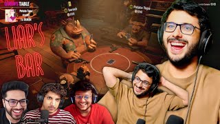 @CarryMinati  Funniest Gameplay in Liar’s Bar with Virgin Boys Crazy Gameplay Ever