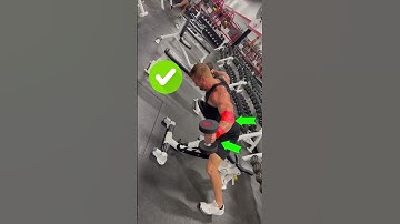The most efficient and safe way to train  rear delts #shorts