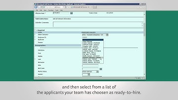 Sage HRMS New Hire Interface with Sage HRMS Cyber Recruiter