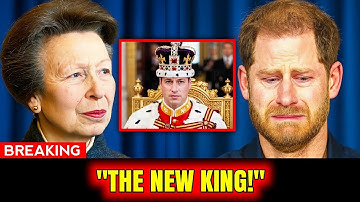 Prince William Takes The Throne As Princess Anne Reveals King