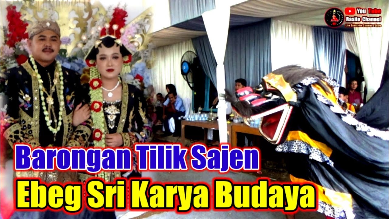 Barongan Tilik Sajen Ebeg SRI KARYA BUDAYA Live Sawangan Wonoharjo Rawakele Kebumen