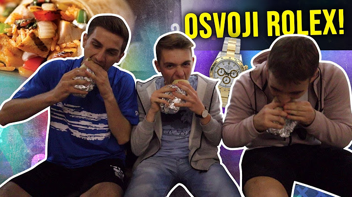 PRVI KOJI POJEDE BURRITO, OSVAJA ROLEX!