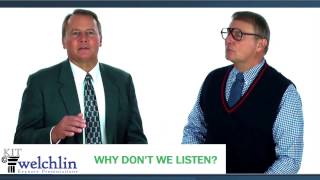 Why don’t we listen?