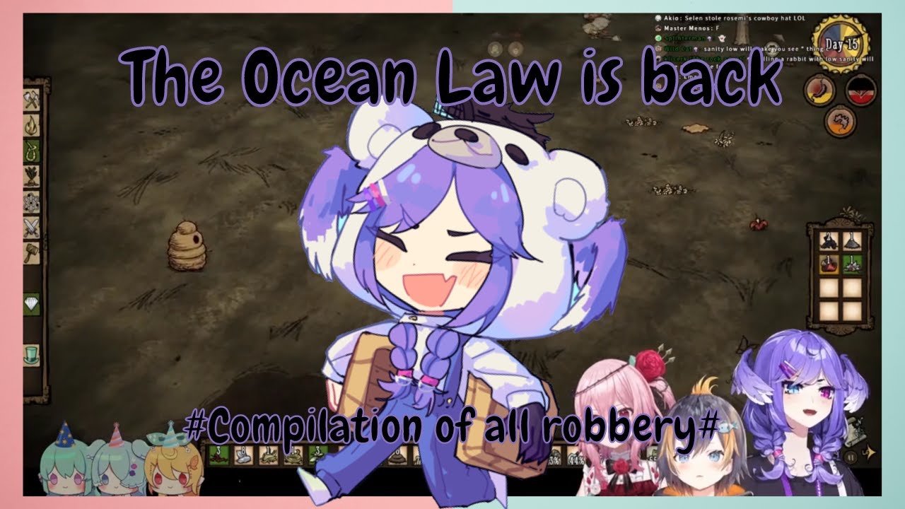 Selen went back to her old business of '𝕆𝕔𝕖𝕒𝕟 𝕃𝕒𝕨'【Selen Tatsuki | NijisanjiEN】