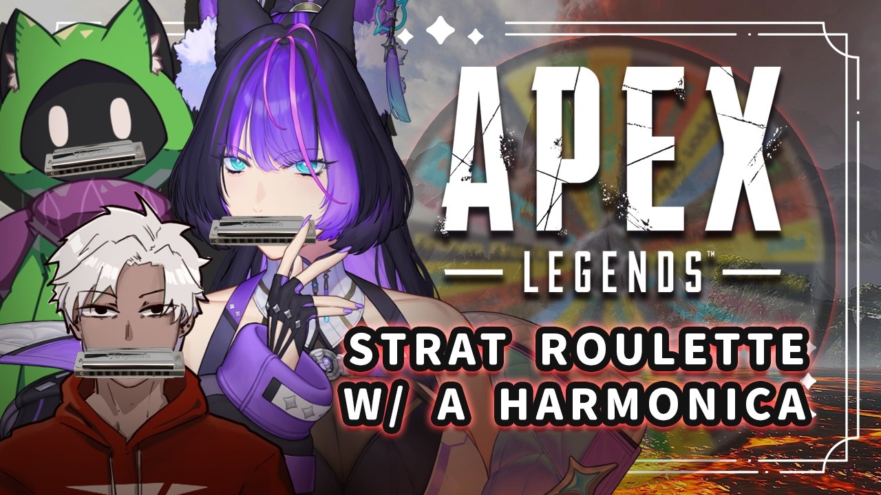 Strat Roulette But Using Harmonica To Comm?!【Apex Legends】