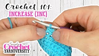 Crochet 101: Increase - INC (UK)