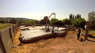 VANRICK CONSTRUCTION - POURING CONCRETE TIMELAPSE