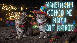 Relax & Chill Mariachi Cinco de Mayo Cat Radio