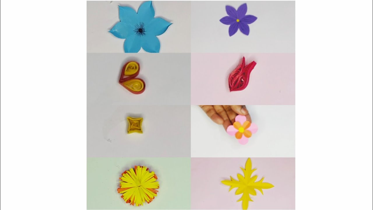 ✨Easy paper flower making/Paper Crafts /easy craft ideas #viral #ytshorts #shorts #trending