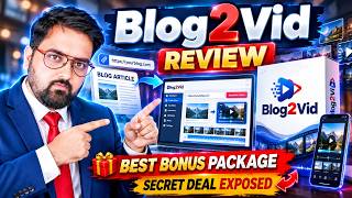 🚀 Blog2Vid Review | Turn Any Blog Into Engaging Videos With AI!