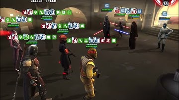 Bounty Hunters beat Lord Vader with Maul
