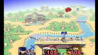 SSBB Funny Moment: LOL Combo