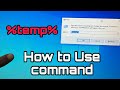 How to Apply Run Command to Use Delete Windows Junck Files And Windows Slow/ Lack Problem#macnitesh