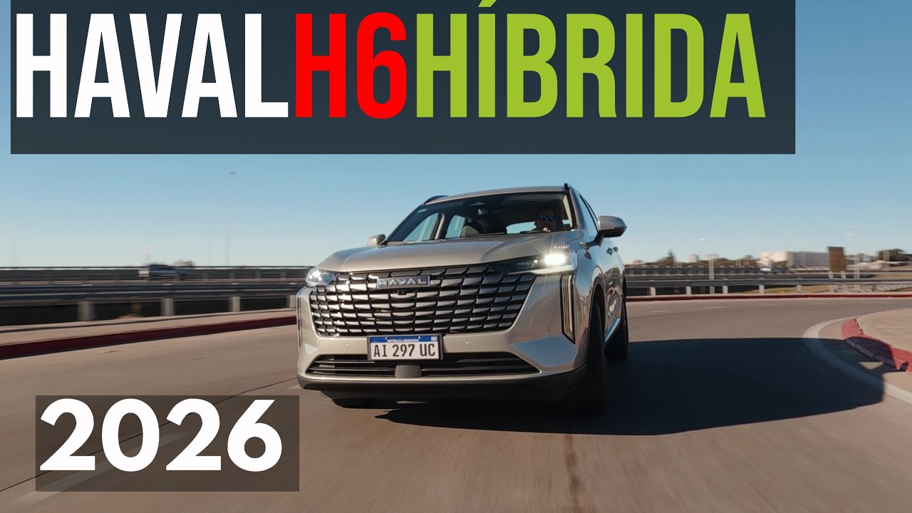 Así es la nueva Haval H6 2026 híbrida