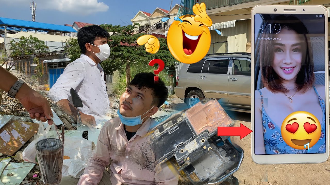 Funny😂 Restoration abandoned destroyed Oppo F5