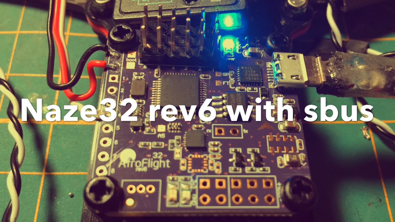 Naze32 rev 6 flight controller manual quad questions.