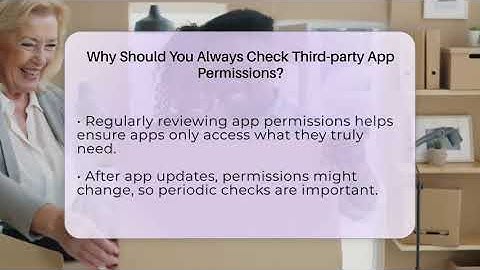 Why Should You Always Check Third-party App Permissions? - Everyday-Networking