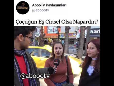 Çocuğun Eş Cinsel  olsa ne yaparsın ?  abooo tv