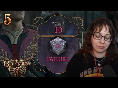 CAN I STOP ROLLING SUB 10 | Baldur's Gate 3: Day 5 | DISH VODS
